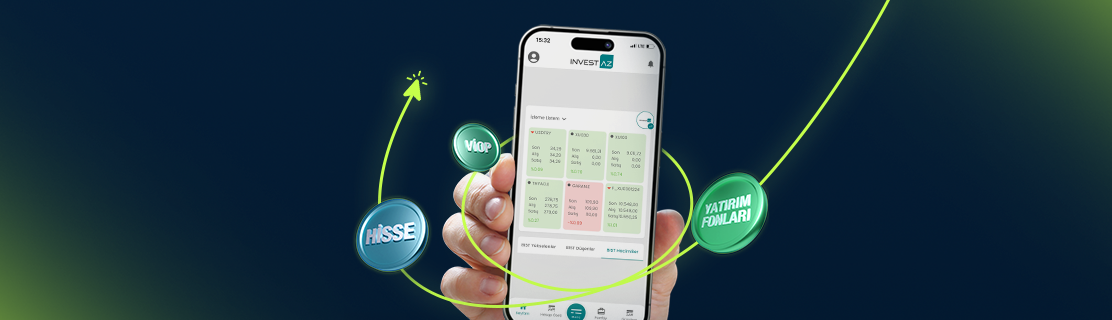 InvestAZ Yatırım, Yatırımcılar İçin InvestAZ Borsa Uygulamasını Kullanıma Sundu